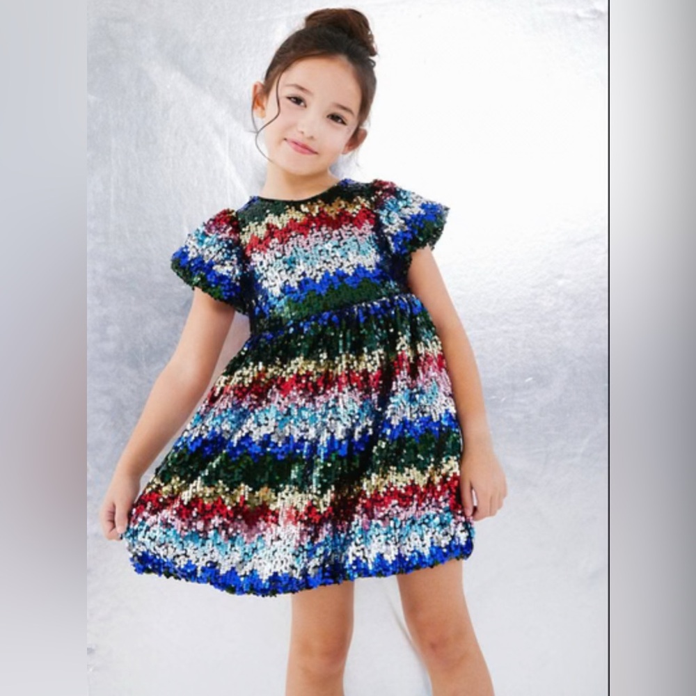 Lola + The Boys Confetti Surprise Dress